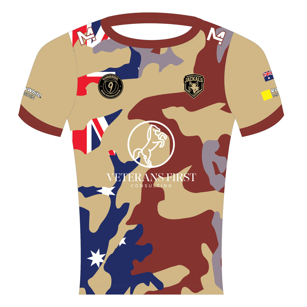 Brisbane Veterans Jackals Training Shirt (Pre-Order)