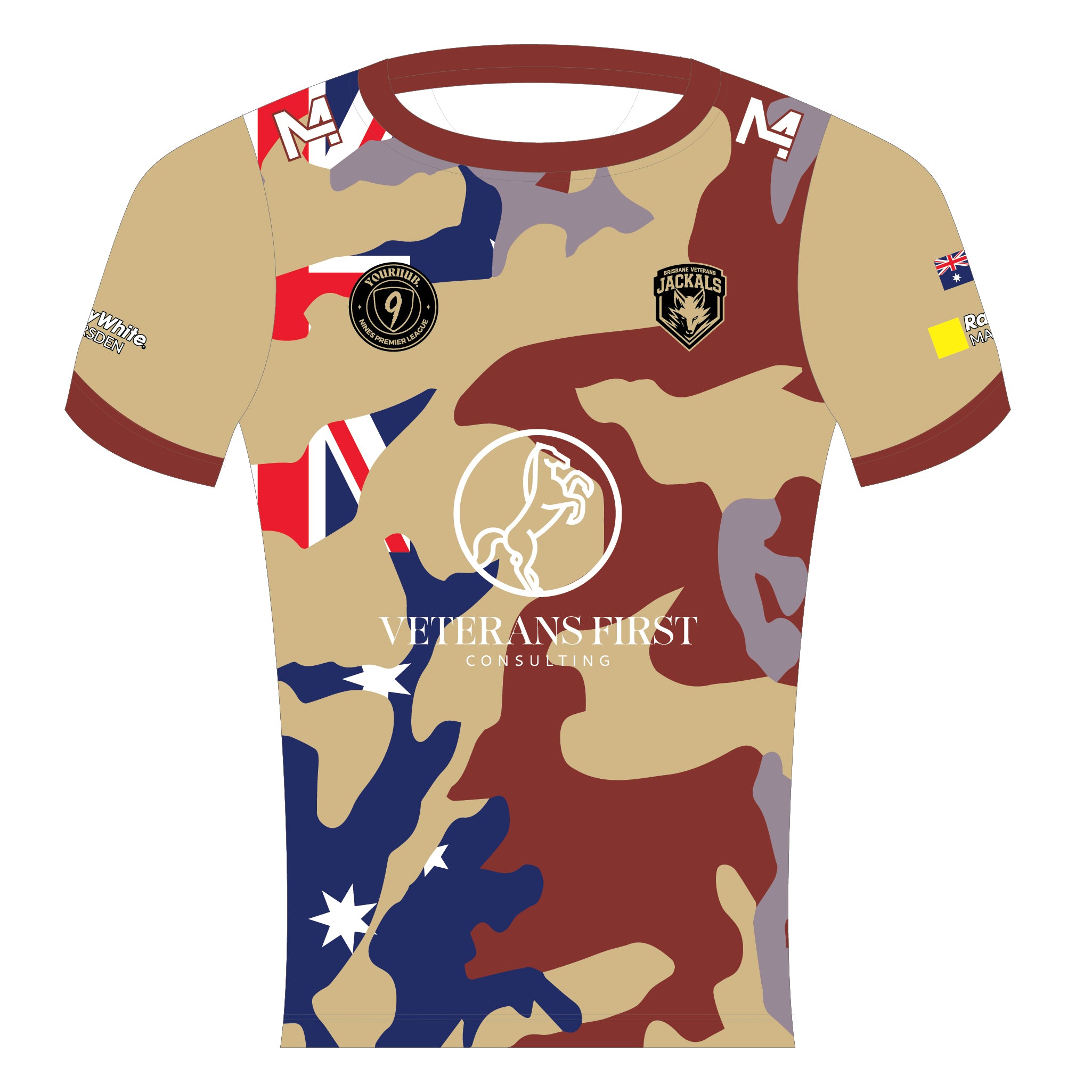 Brisbane Veterans Jackals Training Shirt (Pre-Order)